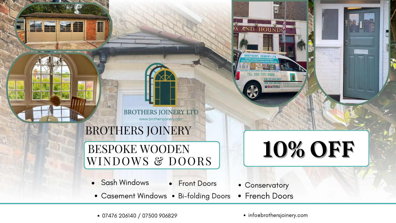 -10% off in all quotes and projects